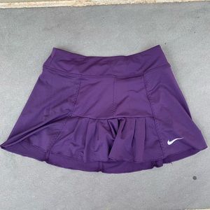 purple athletic skort